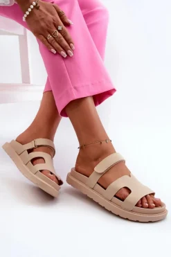 Klapki Na Platformie|Klapki Damskie Klasyczne><noscript><img width=