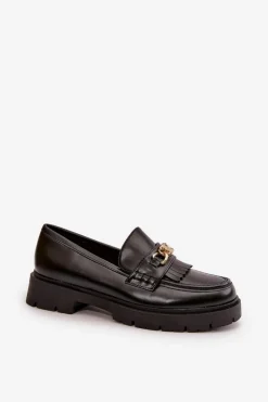 Mokasyny Damskie Skórzane><noscript><img width=