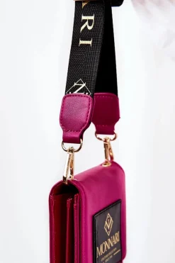 New Monnari Elegancka Mała Torebka ETUA030-004 Fuksja