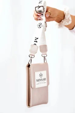 Best Monnari Elegancka Mała Torebka ETUA030-022 Srebrna