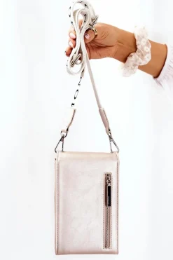 Best Monnari Elegancka Mała Torebka ETUA030-022 Srebrna