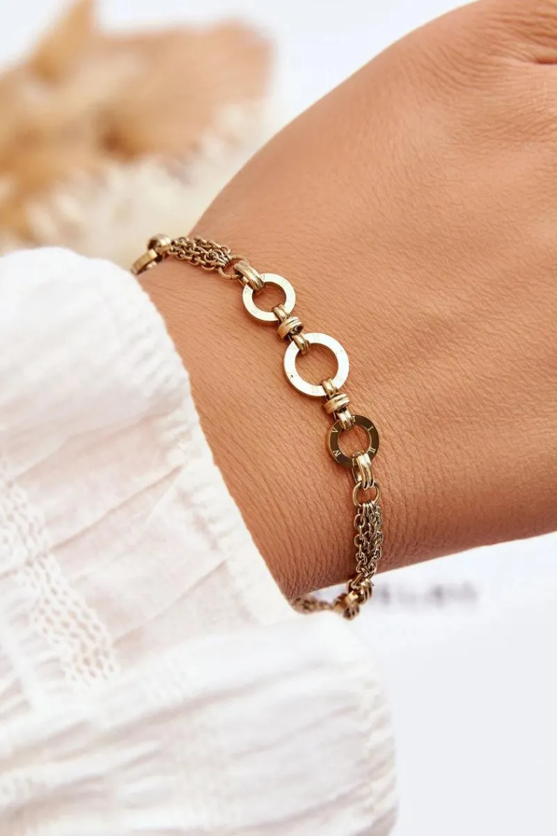 Clearance Boto Elegancka Regulowana Bransoletka Na Łańcuszku Złota