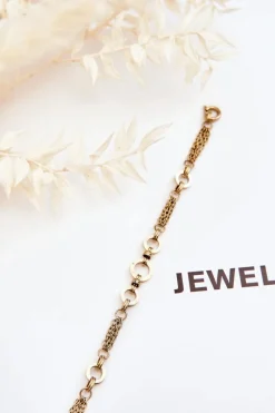 Clearance Boto Elegancka Regulowana Bransoletka Na Łańcuszku Złota