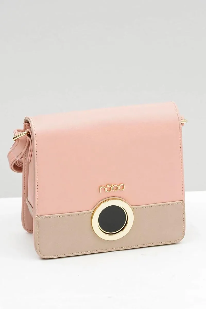 Torebki Nobo|Listonoszki>Nobo Elegancka Torebka Pudrowy Róż