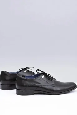 Sale Eleganckie Czarne Półbuty Wizytowe Damaso Męskie Półbuty Eleganckie