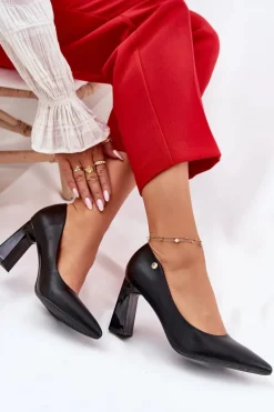 Czółenka Na Słupku|Czółenka Klasyczne><noscript><img width=