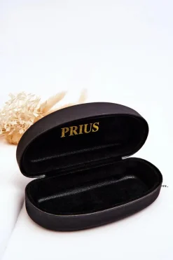 Okulary>Boto Eleganckie Etui Na Okulary Prius Czarne