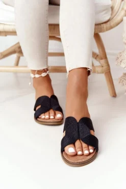 Klapki Damskie Klasyczne><noscript><img width=