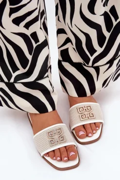 Klapki Damskie Klasyczne><noscript><img width=