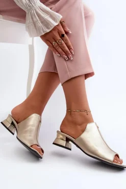 Klapki Na Obcasie|Klapki Damskie Klasyczne><noscript><img width=