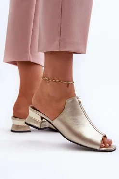 Klapki Na Obcasie|Klapki Damskie Klasyczne><noscript><img width=