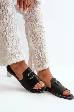 Klapki Damskie Klasyczne><noscript><img width=