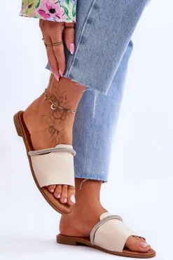 Klapki Damskie Klasyczne><noscript><img width=