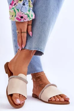 Klapki Damskie Klasyczne><noscript><img width=