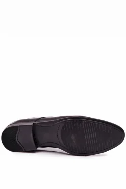 Eleganckie Lakierowane Skórzane Półbuty Bednarek 724 Czarne Męskie Bednarek Polish Shoes|Półbuty Eleganckie