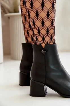 Botki Skórzane|Botki Na Słupku><noscript><img width=