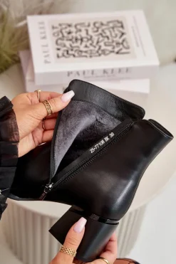 Botki Skórzane|Botki Na Słupku><noscript><img width=