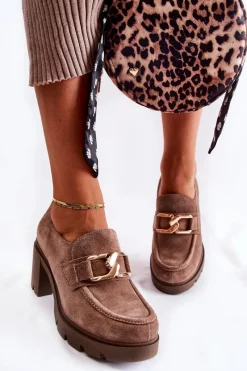 Półbuty Skórzane><noscript><img width=