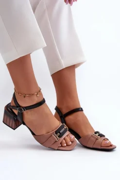 Sandały Na Obcasie><noscript><img width=