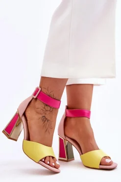 Sandały Na Obcasie><noscript><img width=