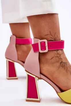 Sandały Na Obcasie><noscript><img width=