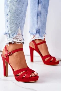 Sandały Na Obcasie><noscript><img width=