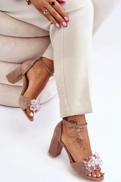 Sandały Na Obcasie><noscript><img width=