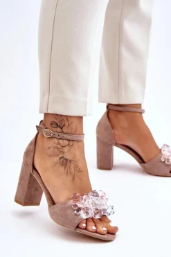 Sandały Na Obcasie><noscript><img width=