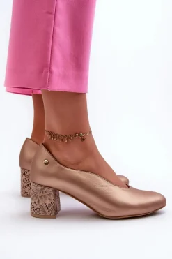 Czółenka Na Słupku|Czółenka Klasyczne><noscript><img width=