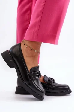 Loafersy Damskie|Mokasyny Płaskie><noscript><img width=