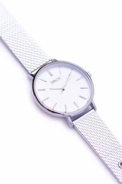 Zegarki>Ernest Damski Srebrny Zegarek Na Rękę BlowMyMind