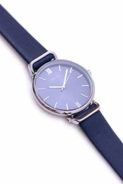 Sale Granatowy Damski Zegarek Na Rękę Nimm Zegarki