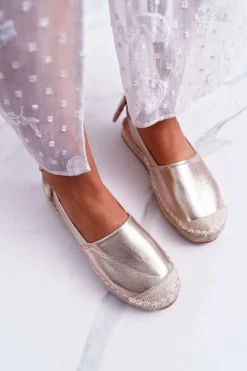 Online Espadryle Damskie Tenisówki Złote Moriente Damskie Czarne Espadryle