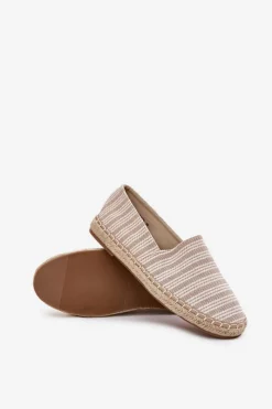 Espadryle Męskie Z Plecionką Beżowe Daniell Męskie Trampki Niskie|Trampki Męskie Niskie