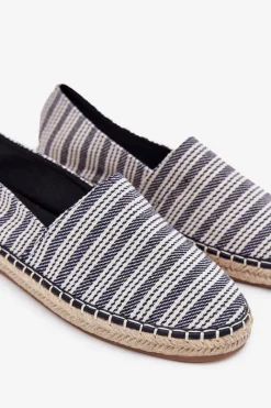 Outlet Espadryle Męskie Z Plecionką Granatowe Daniell Męskie Trampki Niskie|Trampki Męskie Niskie