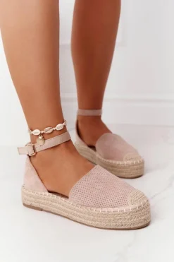 Best Espadryle Na Słomkowej Platformie Beżowe Bali Damskie Czarne Espadryle