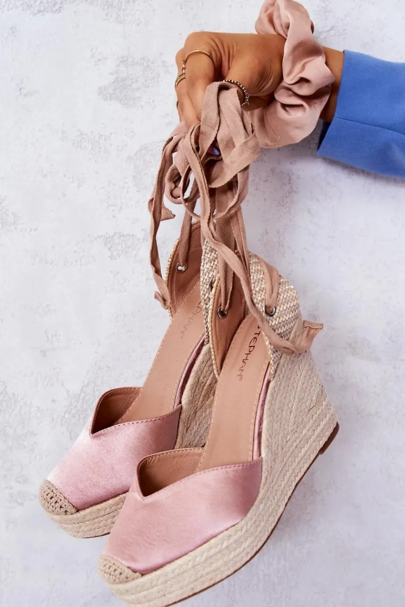 Sandały Na Koturnie|Czarne Espadryle>Boto Espadryle Sandały Na Koturnie Nude Terrific