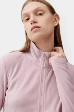 Hot 4F Polar Ze Stójką Regular Damski SS23TFLEF049 Różowy