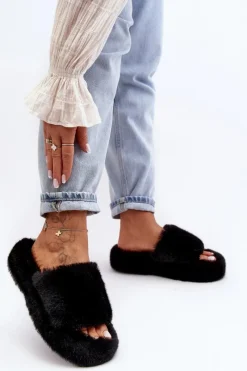 Kapcie Klasyczne|Klapki Z Futerkiem><noscript><img width=