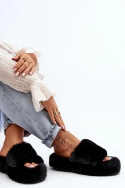 Kapcie Klasyczne|Klapki Z Futerkiem><noscript><img width=