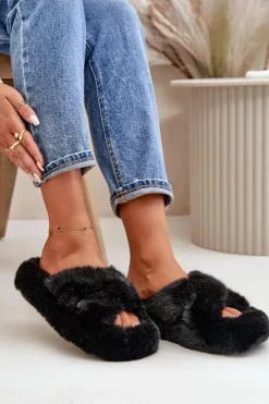 Kapcie Klasyczne|Klapki Z Futerkiem><noscript><img width=