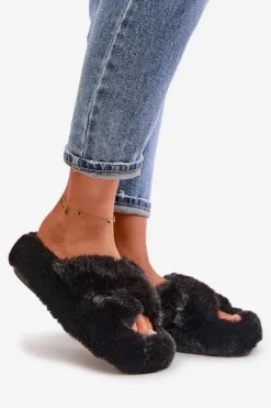 Kapcie Klasyczne|Klapki Z Futerkiem><noscript><img width=