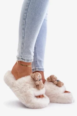 Kapcie Klasyczne|Klapki Z Futerkiem><noscript><img width=