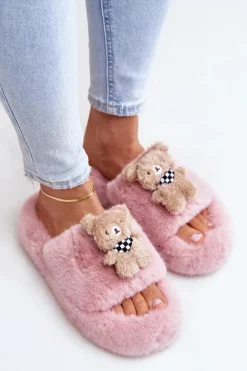 Kapcie Klasyczne|Klapki Z Futerkiem><noscript><img width=