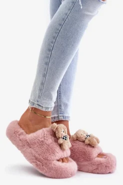 Kapcie Klasyczne|Klapki Z Futerkiem><noscript><img width=