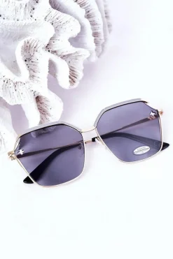 Okulary>Boto Geometryczne Okulary Przeciwsłoneczne Szare