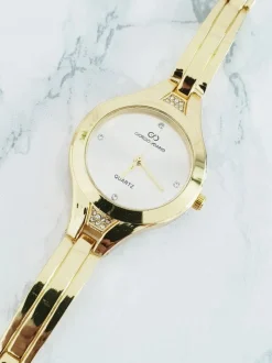 New Giorgio & Dario Złoty Damski Zegarek na Bransolecie Pisento Zegarki