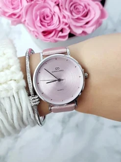 Hot Giorgio&Dario Giorgio Dario Damski Różowy Zegarek Octavus