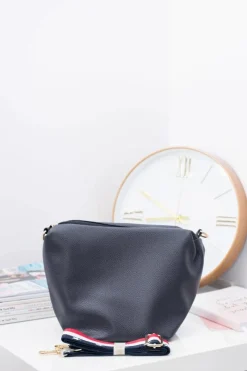 Boto Granatowa Torebka Damska A4 Shopper Bag