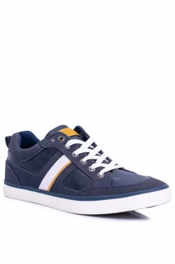 Clearance Boto Granatowe Sportowe Męskie Tenisówki Tony